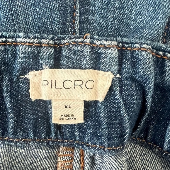 Anthropologie Pilcro Denim Romper XL - Picture 10 of 11